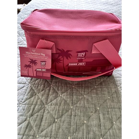 Trader Joe's Limited Edition Mini Insulated Tote NWT - Picture 2 of 7